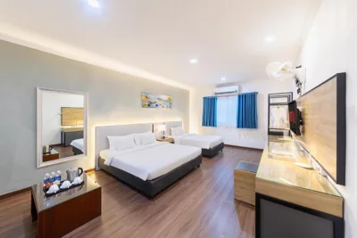 Phòng gia đình Deluxe — A25 Hotel - 35 Mạc Thị Bưởi